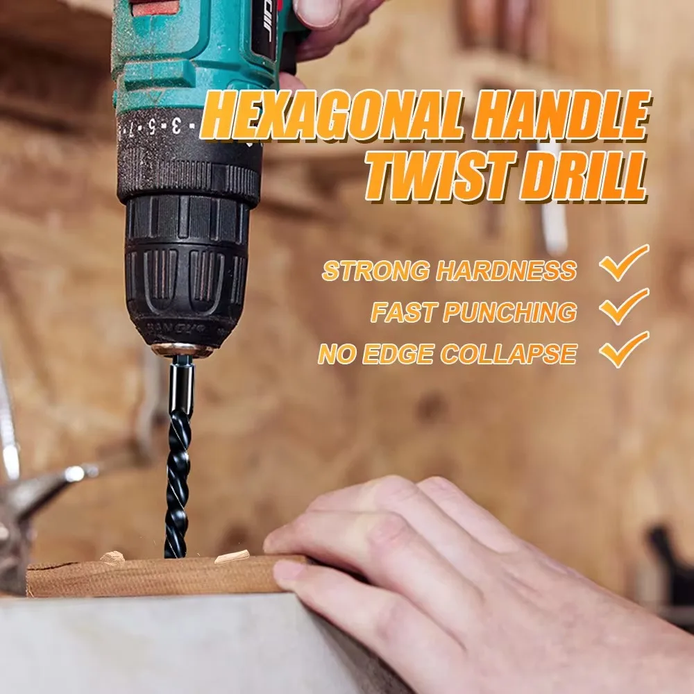 Набор спиральных сверл