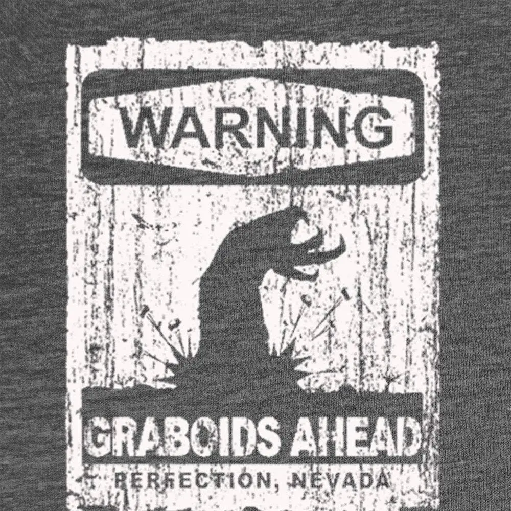 Warning Graboids Movie Classic Perfection Nevada Tremors T-Shirt