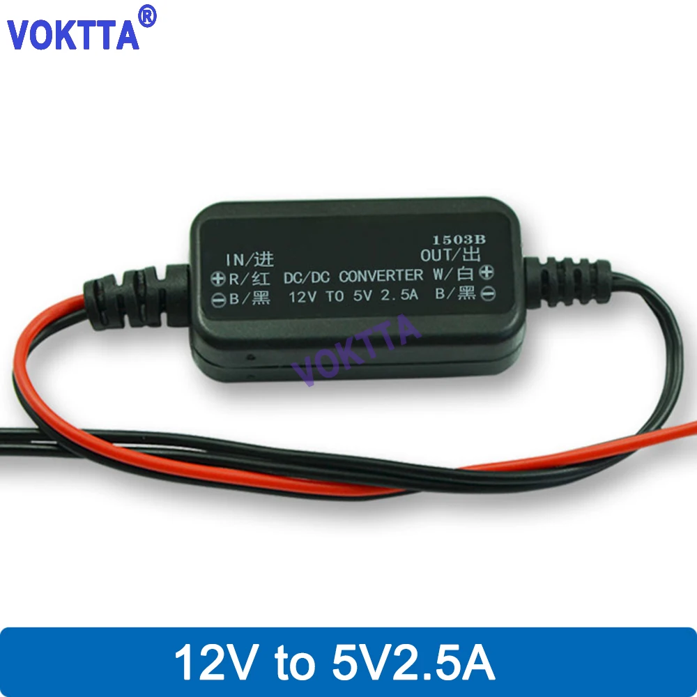 

Voktta DC-DC Конвертер 12В в 3.3В 4.2В 5В 6В 7.5В 9В