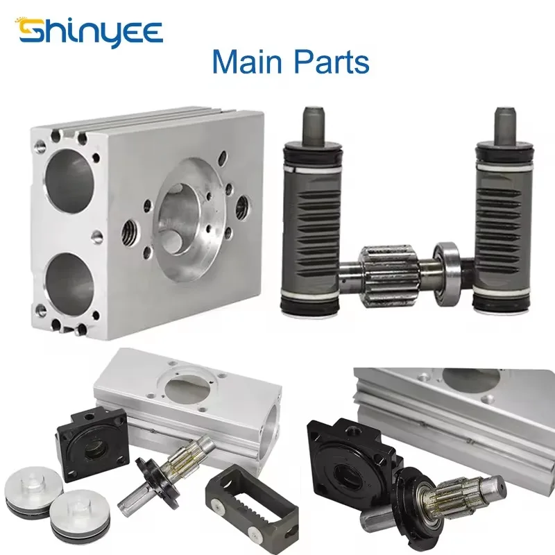 Ротационный стол пневматический ротационный цилиндр CRA1 CDRA1 с двойным поворотным