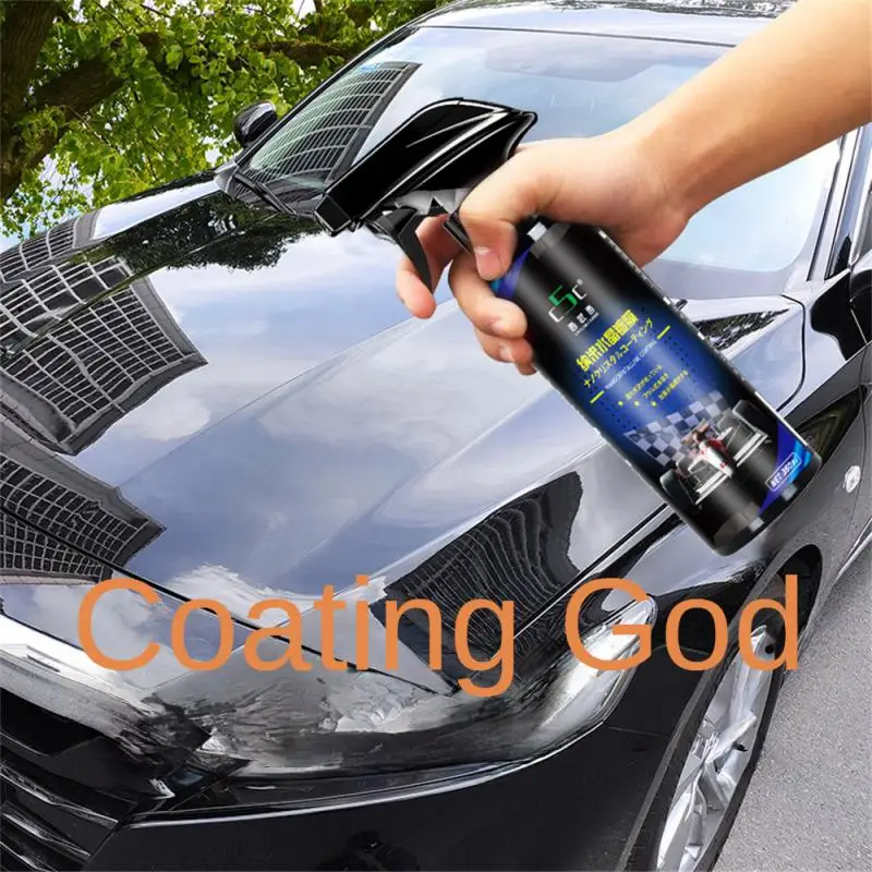 

120ml Auto Coating Agent Fast Crystal Coating Wax Nano Crystal Plating Glaze Sealing Paint Spray Hand Spraying Coating Agent