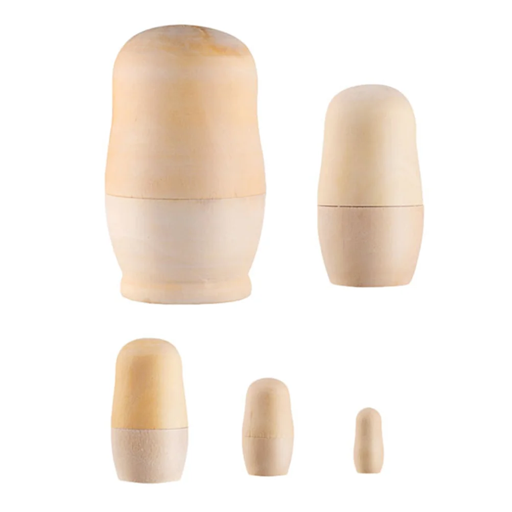 Матришка Русская Матрешка Белый Тело Моделирование Игрушки Деревянные