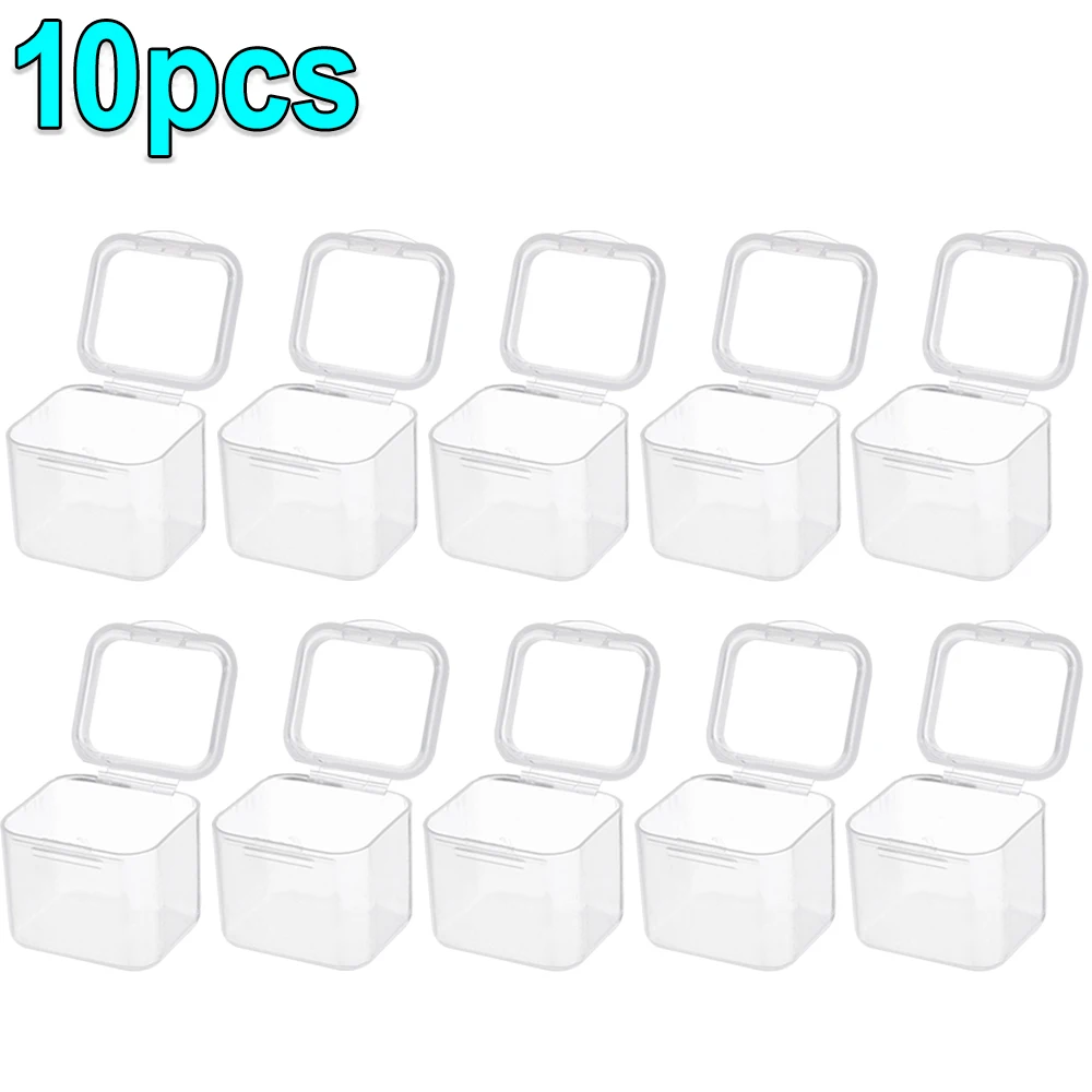 

Прозрачные пластиковые мини-ящики для хранения бусин