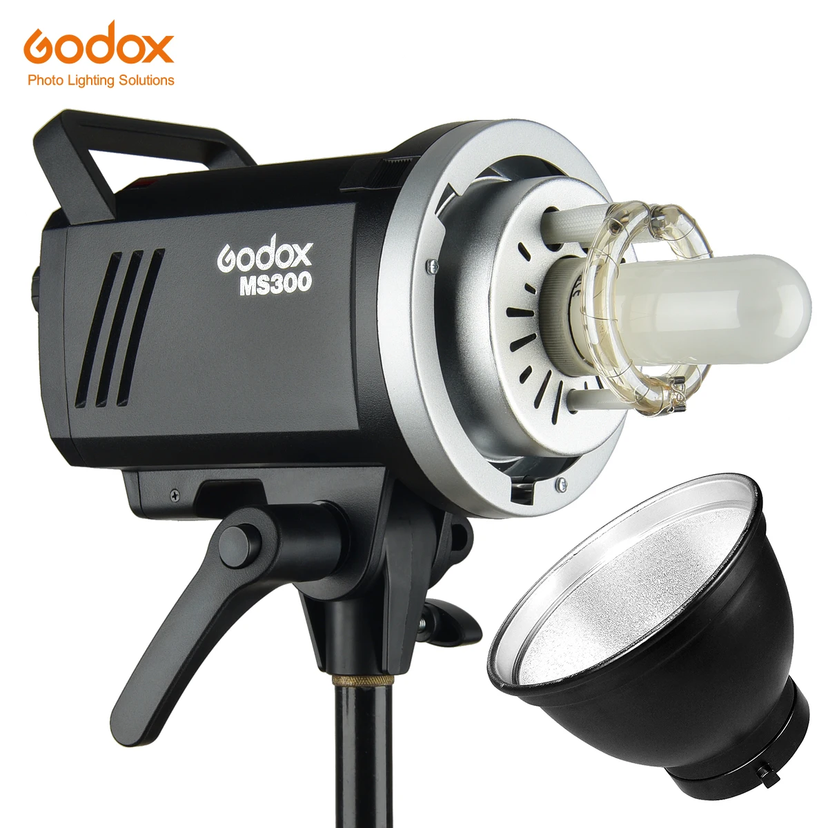 

Godox MS200 200W or MS300 300W 2.4G Built-in Wireless Receiver Lightweight Compact and Durable Bowens Mount Studio Flash
