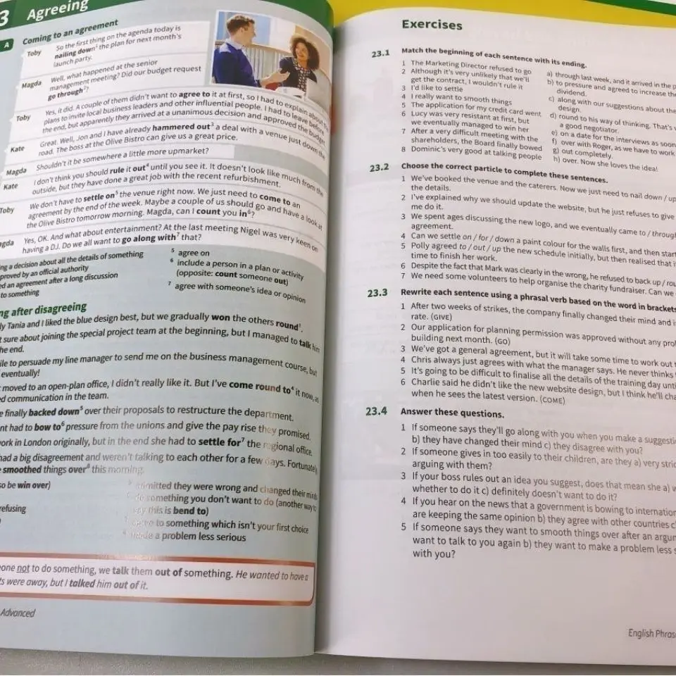 Cambridge English Idioms English Idioms in Use Advanced English Vocabulary English Practice Textbook Libros Livros Libro Livro enlarge