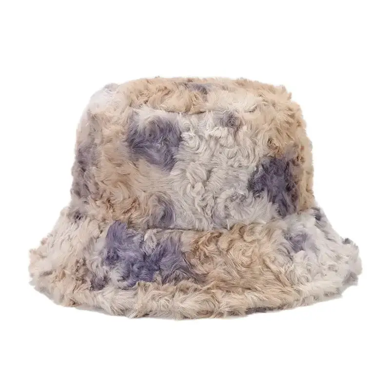 

Cotton Print Warm Winter Fisherman Hat Bucket Hat Outdoor Travel Sun Cap For Men And Women 205