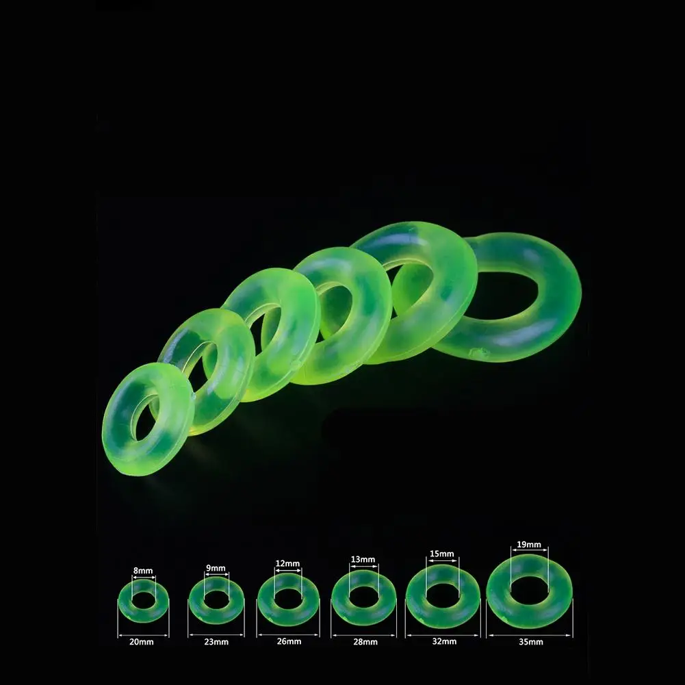 

5 шт., силиконовые зажимы для удочки