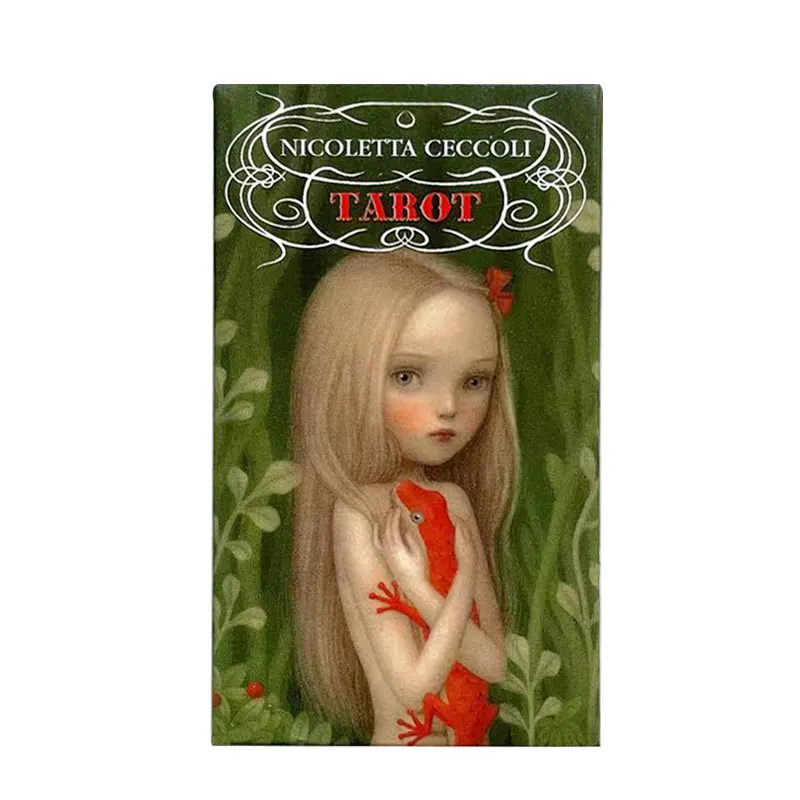 

Nicoletta Cecoli Tarot Deck Oracle Cards Entertainment Card Game for Fate Divination Tarot Reading Card Illustration