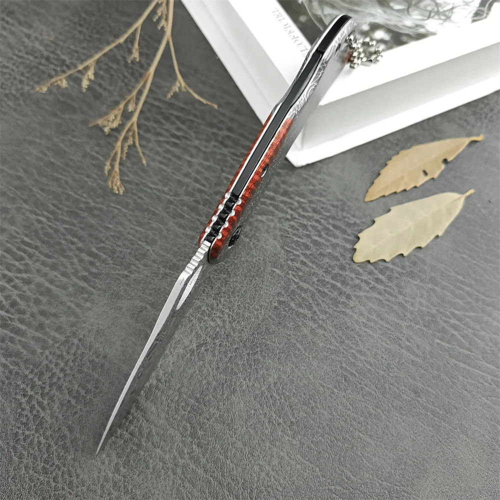 X82 Карманный складной нож 5Cr13Mov с острым лезвием ручка из нержавеющей стали