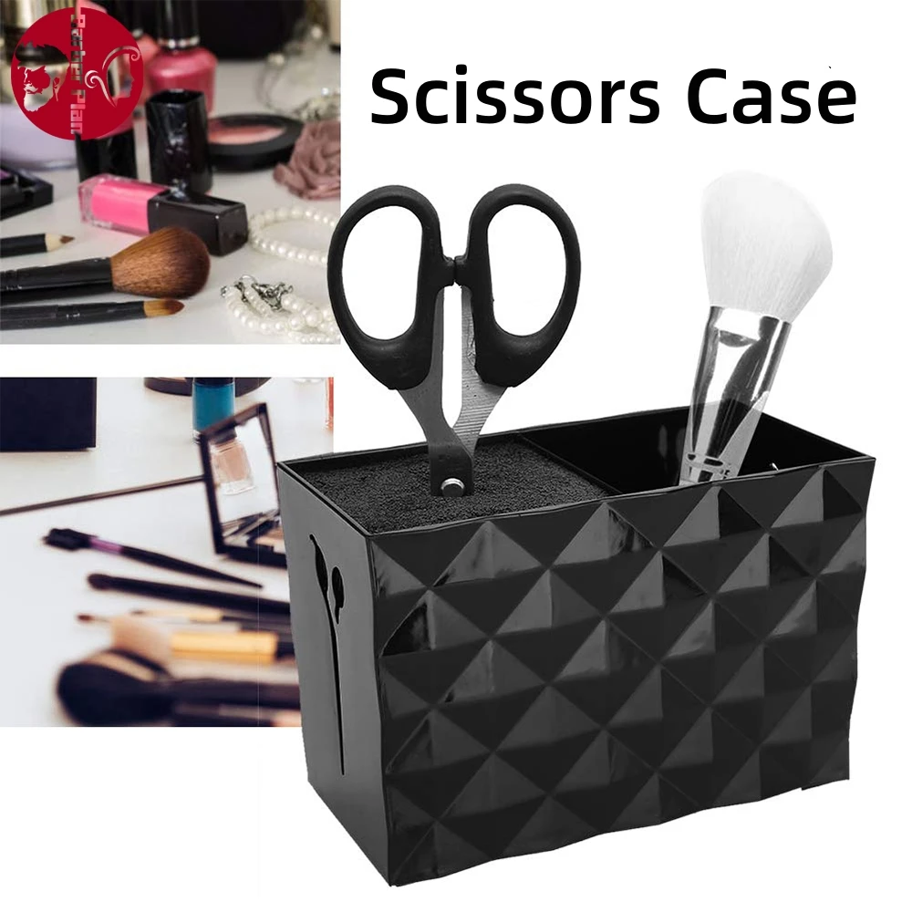 

Barbershop Hairdressing Tools Storage Box Hair Scissors Combs Clips Holder Large Capacity Rack Organizer Salon Tools Accessories