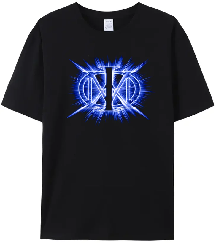 

2023 New Summer High Quality Theater-Dream Music Casual Black 100% Cotton Street Hip Hop top tees