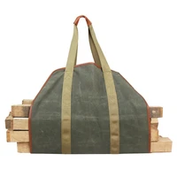 firewood carrier bag waterproof firewood holder comfortable firewood tote bag universal log carrier for outdoor