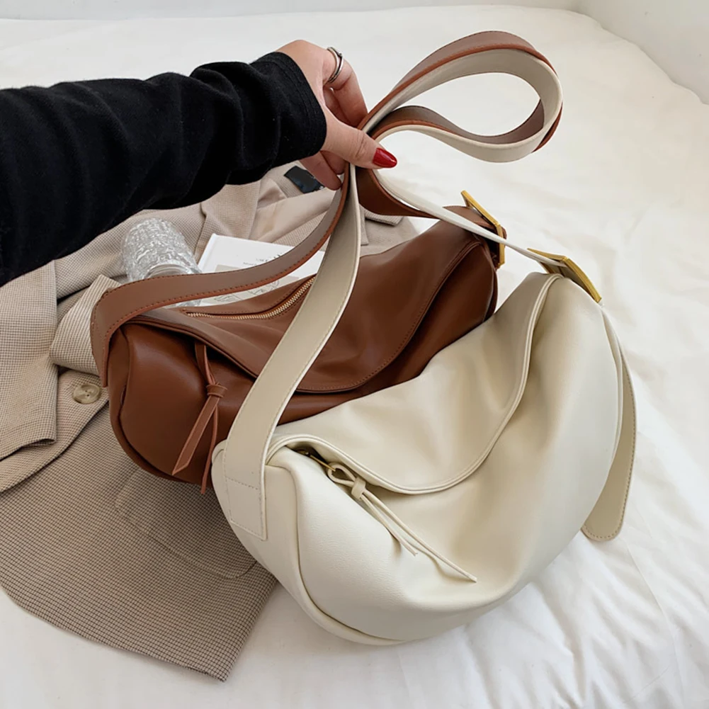 

Женская нагрудная Сумка-тоут в форме полумесяца