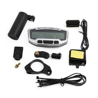 x autohaux cycling bicycle computer waterproof wireless noctilucous lcd bicycle odometer speedometer bike accessories