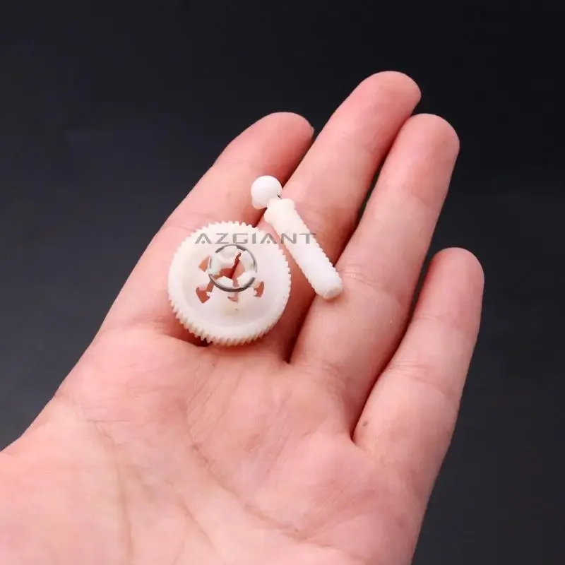 AZGIANT для Honda Jazz/HRV/CIVIC HATCH/Accord, автомобильное зеркало заднего вида, регулировка двигателя, комплект белых пластиковых шестерен