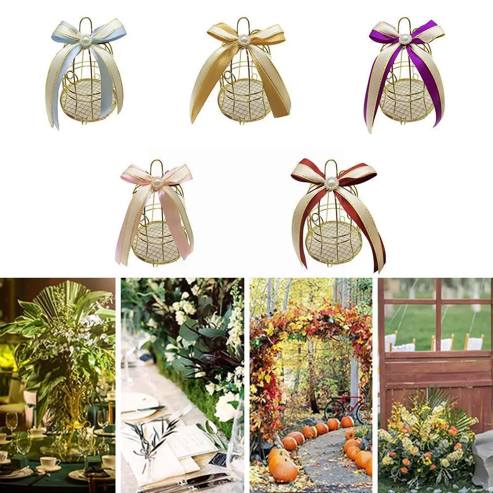 

Iron Goblet Exclusive Candy Box Wedding Carriage Box Iron Party Candy Metal Cart Pumpkin Boxes Wrought C4f9