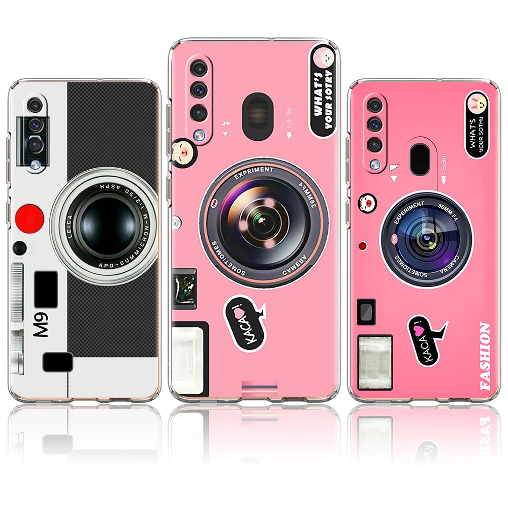 

Retro Camera Circuit Board Luxury Transparent Phone Case for Samsung Galaxy A12 A02 A03S A50 A70 A40 A10 A20 A30 Cover Silicone