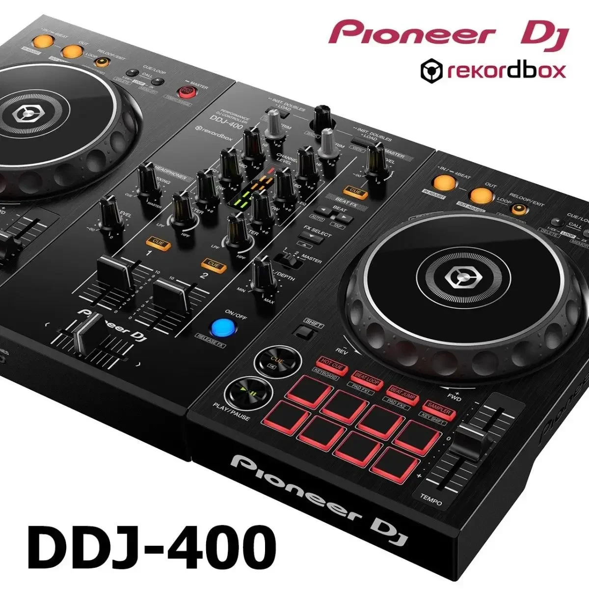 Дисковый рекордер с контроллером Pioneer DDJ-400 DJ начального уровня