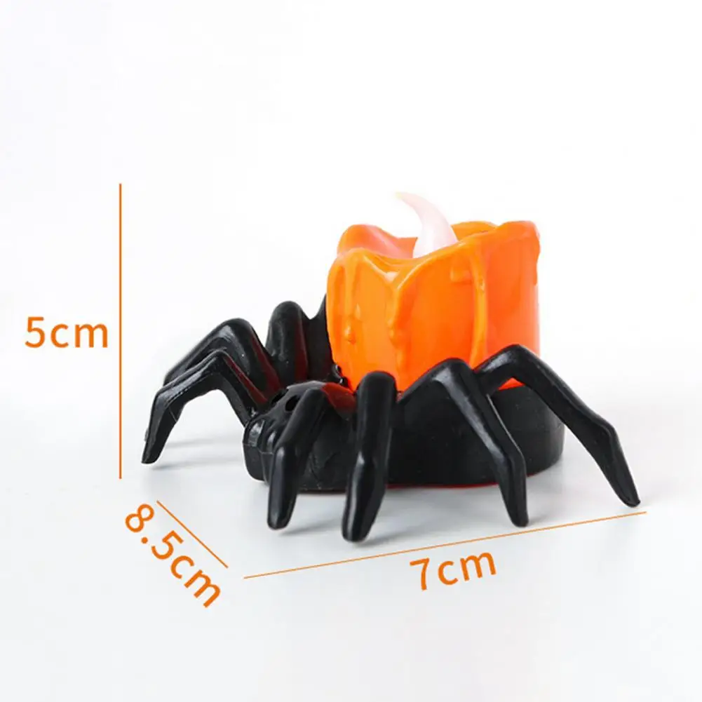 

Light Halloween Decoration Festive Halloween Decor Eye-catching Props Exquisite Lanterns Safe Toys for Spooky Fun Small Candle
