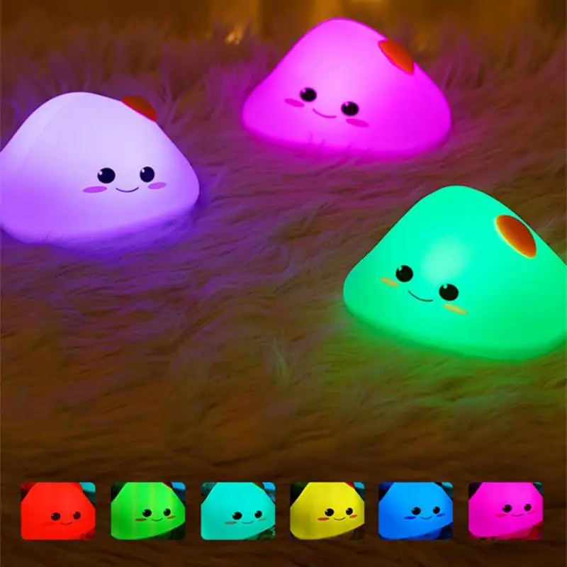 

Светодиодный ночник с медведем, детский ночник с милым мультяшным рисунком медведя, с дистанционным управлением, украшение для детской спа...