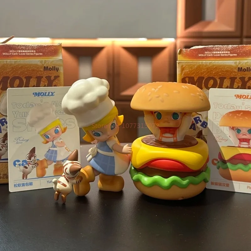 Подлинная глухая коробка серия Molly Breadhead фигурка куклы время выпечки Carb Lover ПВХ