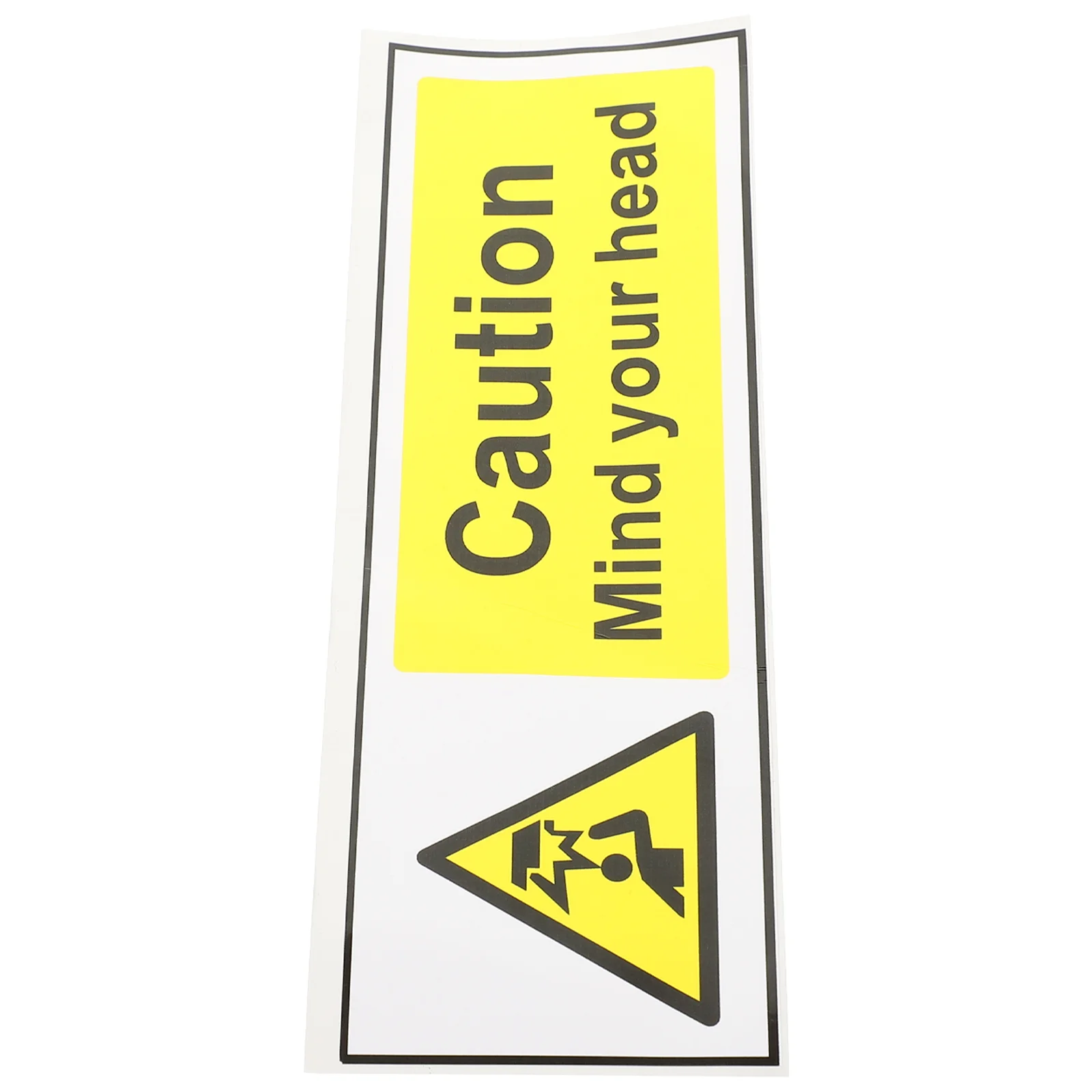 

Be Careful Head Stickers Caution Low Ceiling Signs Watch Your Warning Decal Mind Overhead Clearance Wall Decor Waterproof