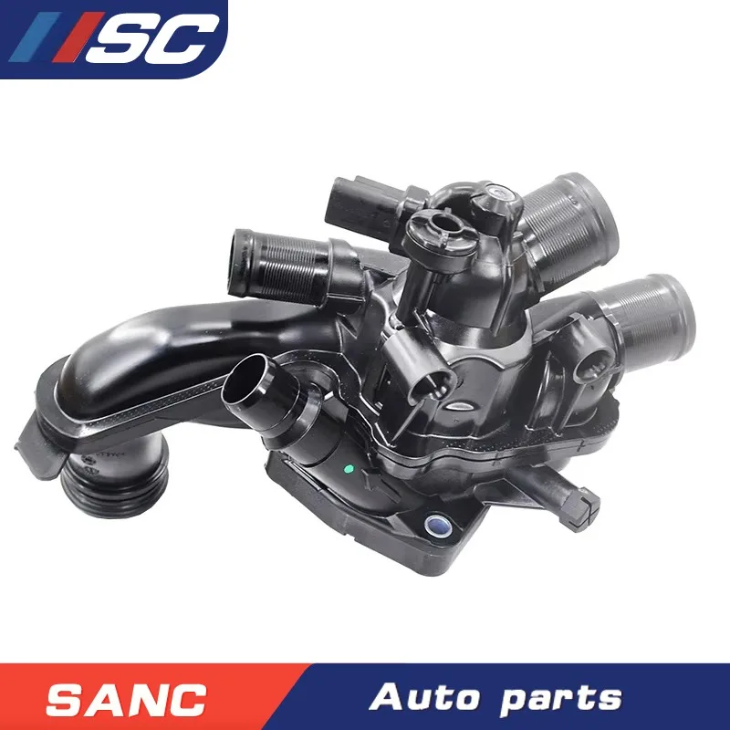 Водяной выход термостата 9808646980 для Citroen C4 MINI R56 R55 Peugeot 207 208 308 508 2008 3008 1 4 6 OEM V764558080