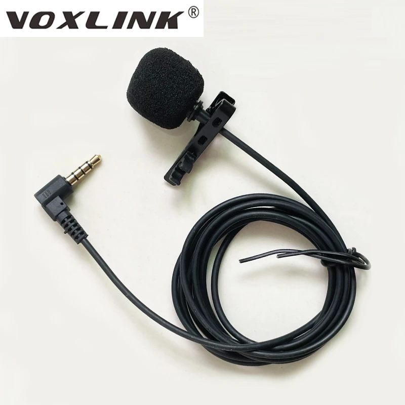 Микрофон VOXLINK конденсаторный петличный микрофон 3 5 мм с зажимом портативный