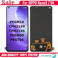 original display for oppo reno5 k reno 5k pegm10 lcd screen touch digitizer for reno5 reno 5 pegm00 pegt00 cph2145 cph2159 lcd