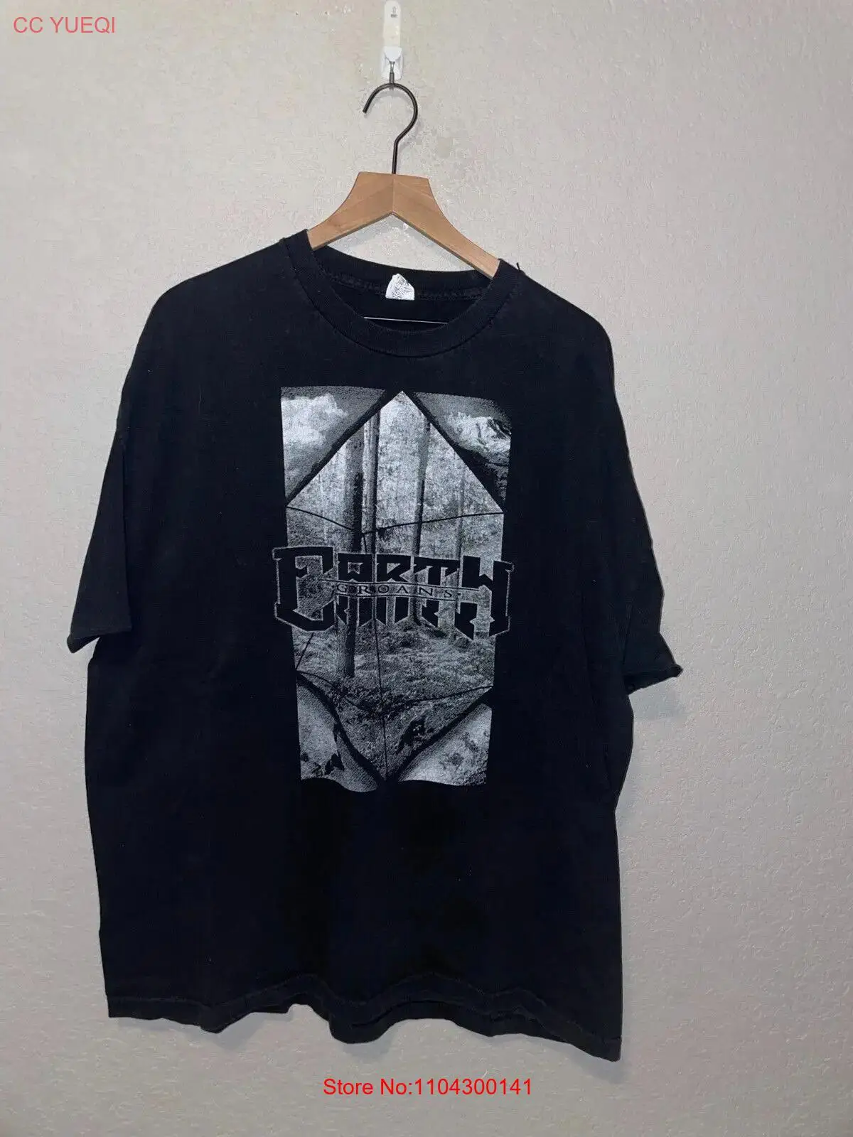 Футболка Alstyle Earth Groans Metal Metalcore Music Band Group Tour 2XL с длинными или короткими рукавами