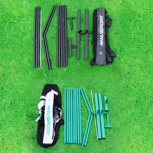 Портативная сеть для пиклбола шикарная сверхмощная на колесах