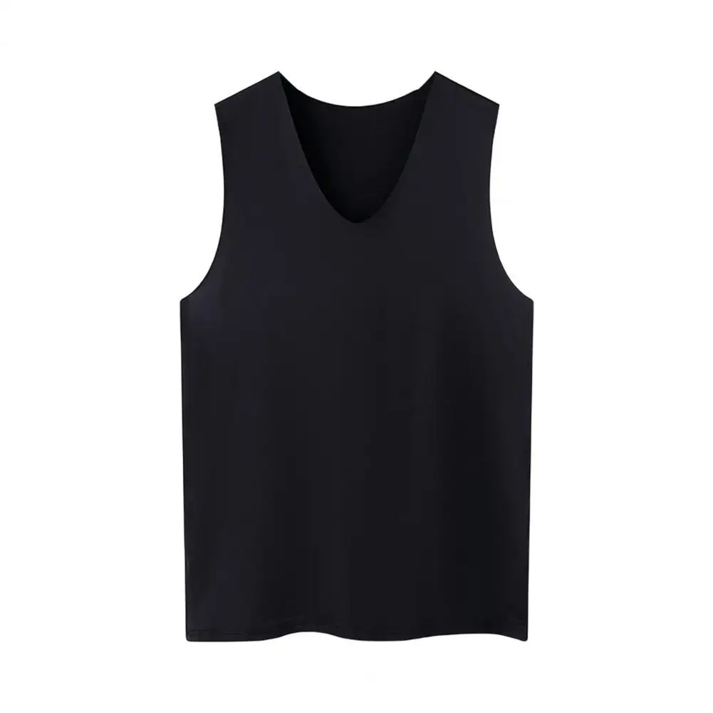 

Casual Stylish Fitness Sleeveless Summer Tank Top Breathable Man Shirts Solid Color for Outdoor