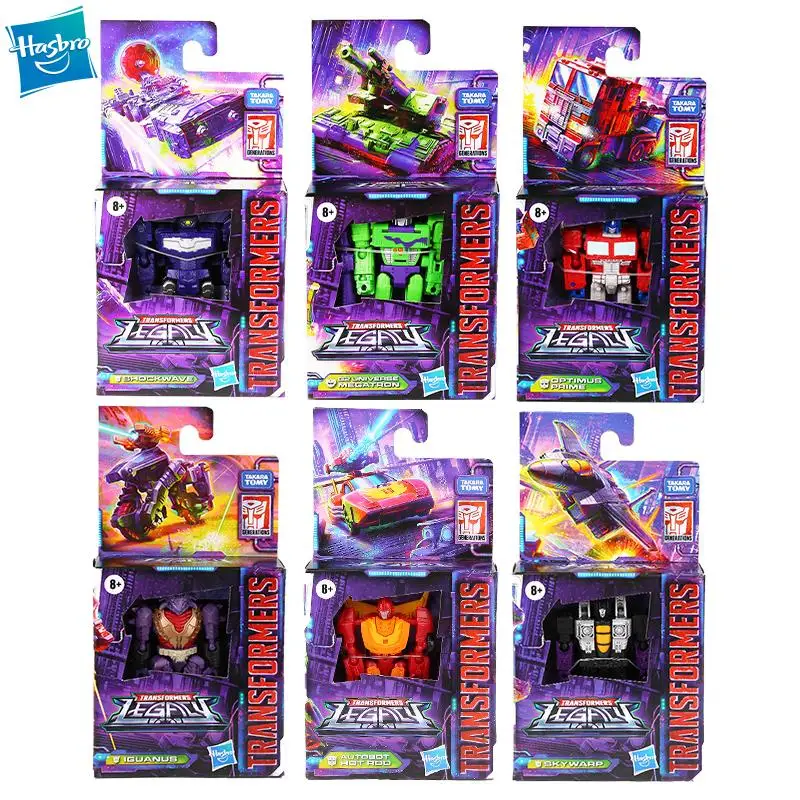 

Hasbro Transformers Toys Generations Legacy Core Autobot Hot Rod Iguanus Skywarp Optimus PrimeG2 Universe Megatron Action Figure