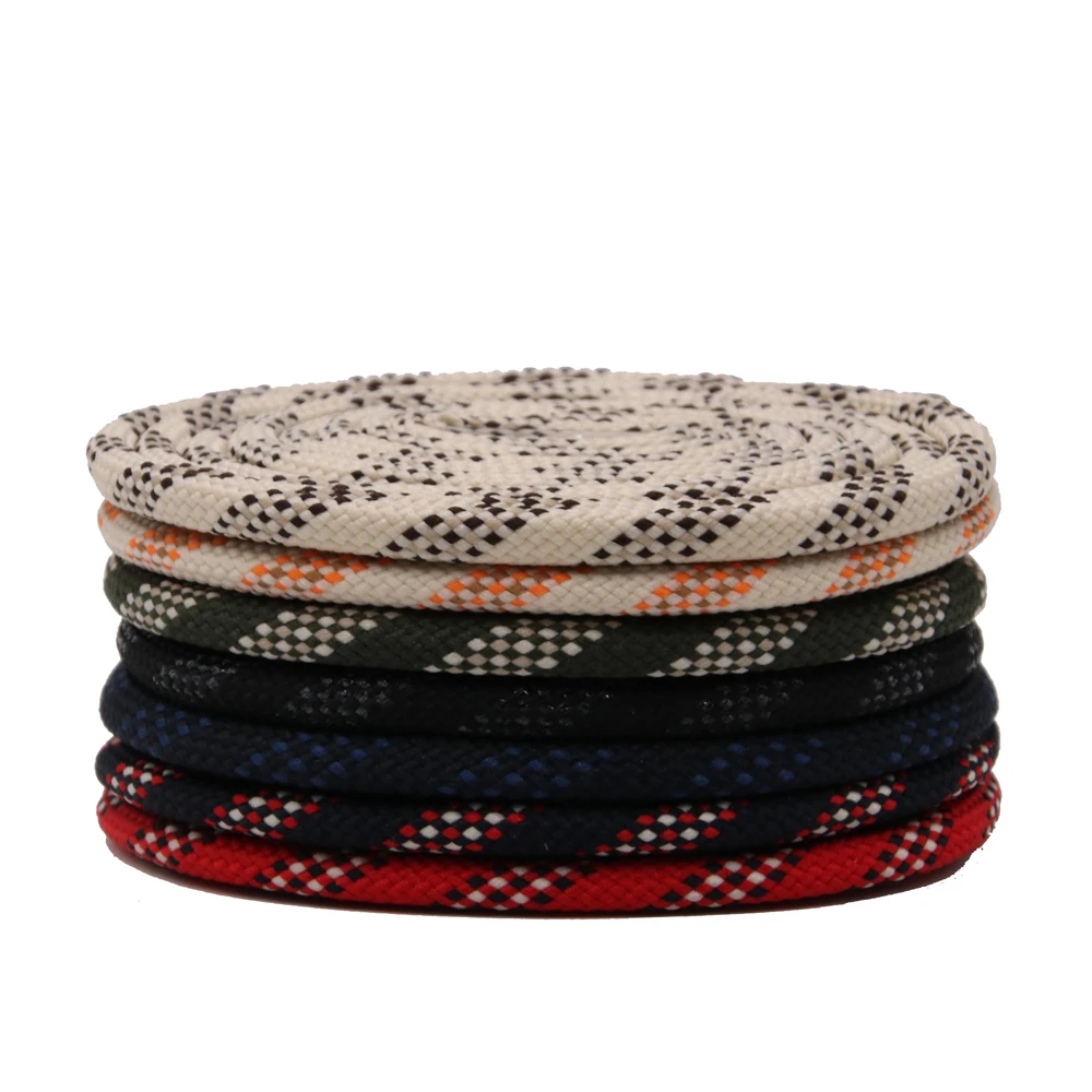 

Luxury Weiou 5MM Spiral Lace Strong Hiking Boots Rope Twill Polyester Premium String Ten pairs/lot Cheaper For Drop-Shipping