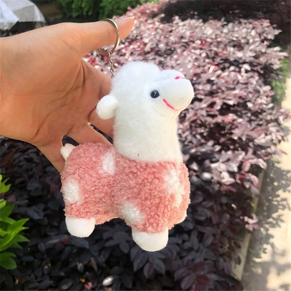 12 см плюшевая Овечка альпака плюшевые искусственные игрушки мягкая игрушка