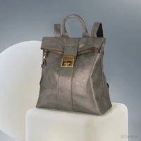 luxury brand designer women backpack niche trendy retro school bag casual genuine leather fashion knapsack for girls new
