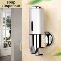 hand sanitizer bottle silver soap dispenser for household hotel use convenient body wash shampoo dispenser bathroom accessories
