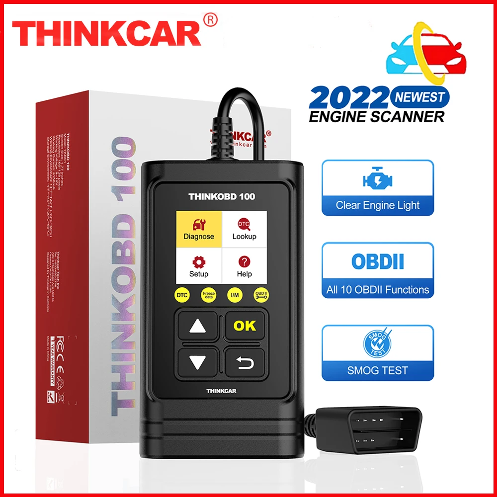 

Диагностический сканер THINKCAR THINKOBD100 Pk cr3001elm327 для автомобиля