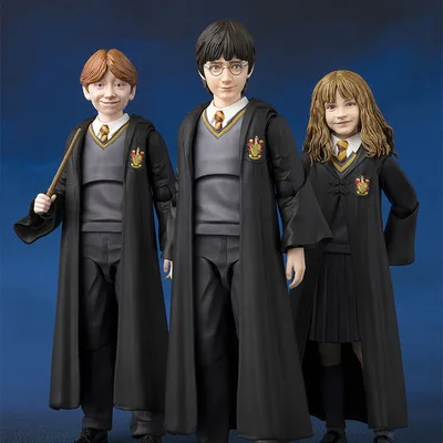 

15cm Harry Potter Anime Figures Hermione Severus Snape Ron PVC Action Figure Toy Doll Christmas for Children Birthday Gift