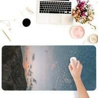 mouse pad computer office keyboards supplie accessories square mousepad durable personalized sky hilltop pictures desk pads mats