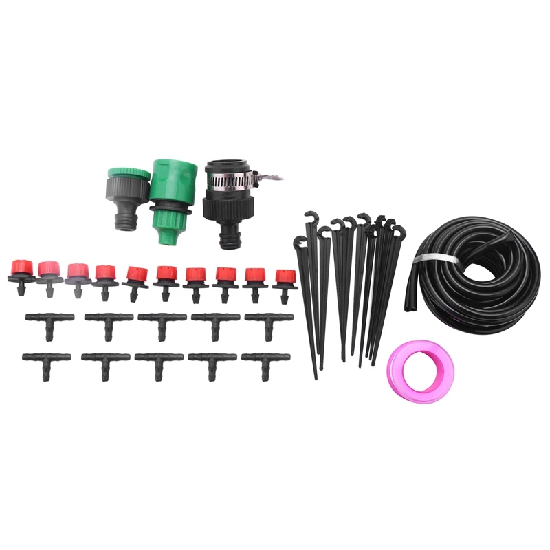 

Наборы для мини-капельного орошения, комплект для полива сада, 1/4 дюйма, пустые распределительные трубки, комплект оросительной системы «сд...