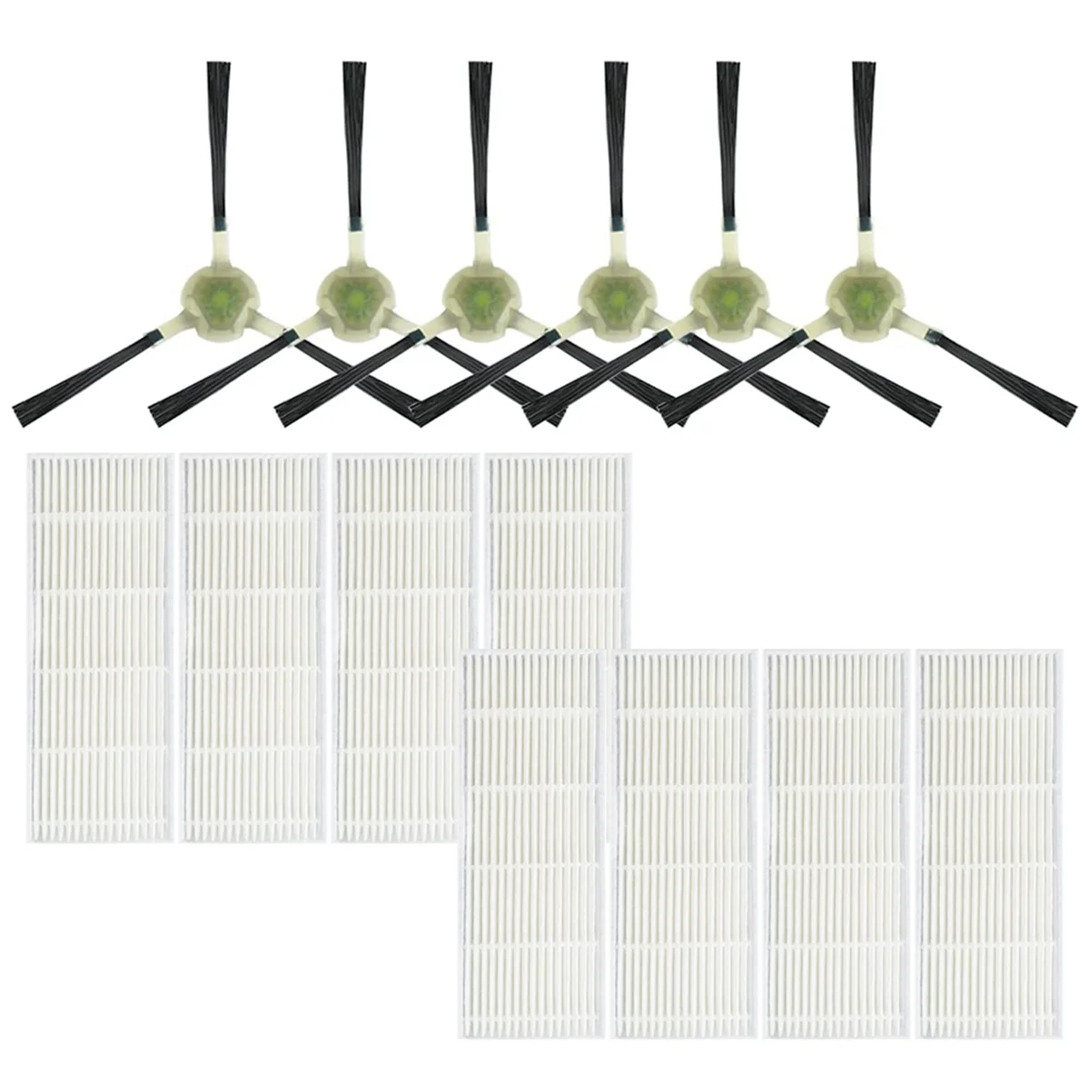 14 шт. запасные части для Lefant M210B M213S M210S M210 M213 робот-пылесос HEPA фильтр боковые щетки