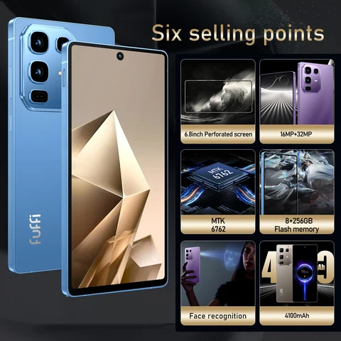 Смартфон fuffi S24 Pro, 6/128ГБ, 8/256ГБ