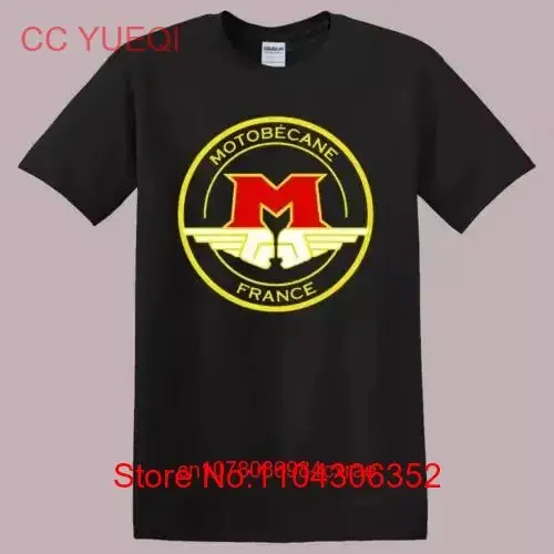 MOTOBECANE FRANCE футболка черная хлопок