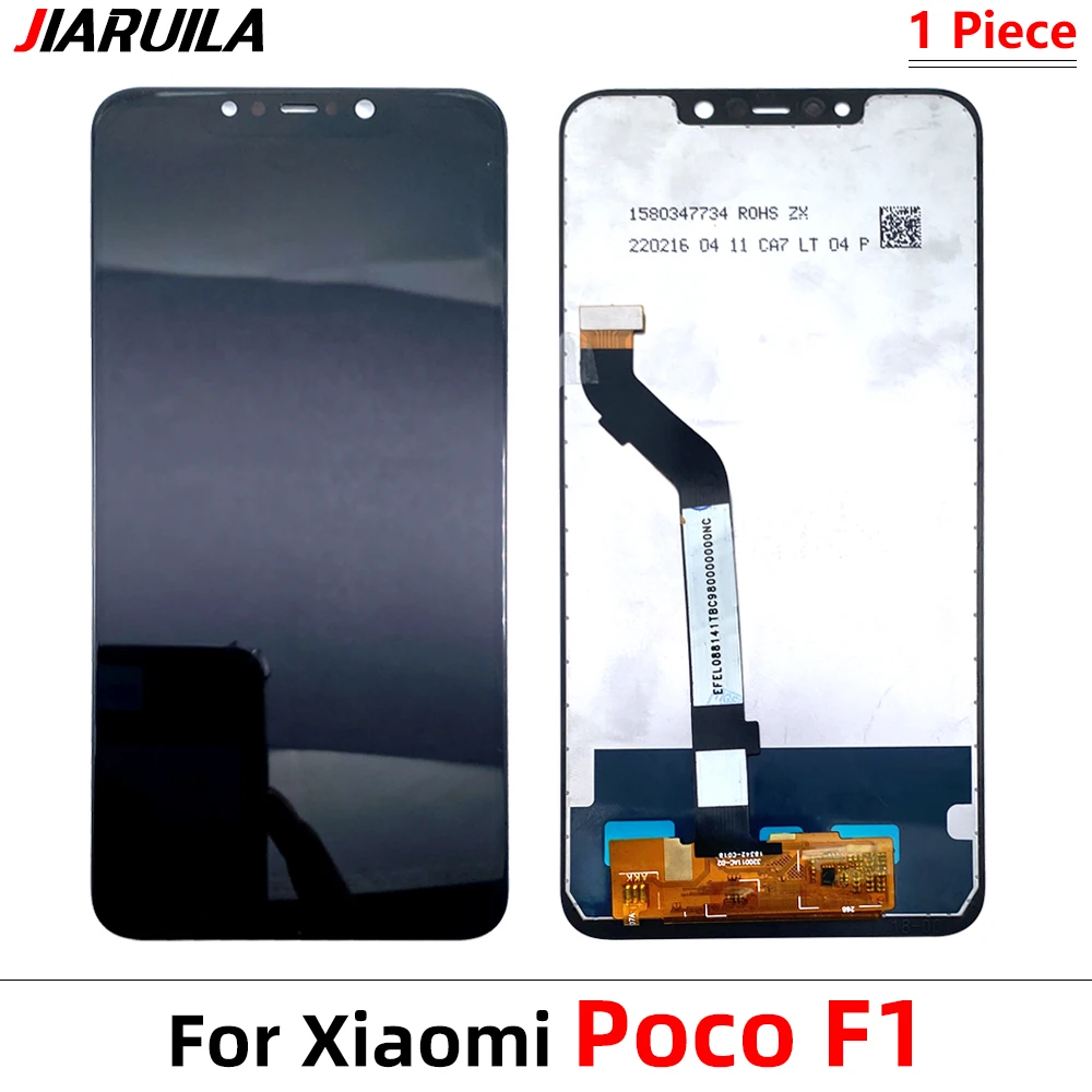 100% протестированный дисплей для XiaoMi Pocophone POCO F1 ЖК сенсорный экран дигитайзер в сборе Ремонт для Xiaomi PocophoneF1