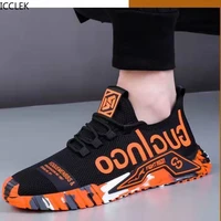 summer mens casual sports running shoes outdoor all match korean style trendy shoes travel shoes