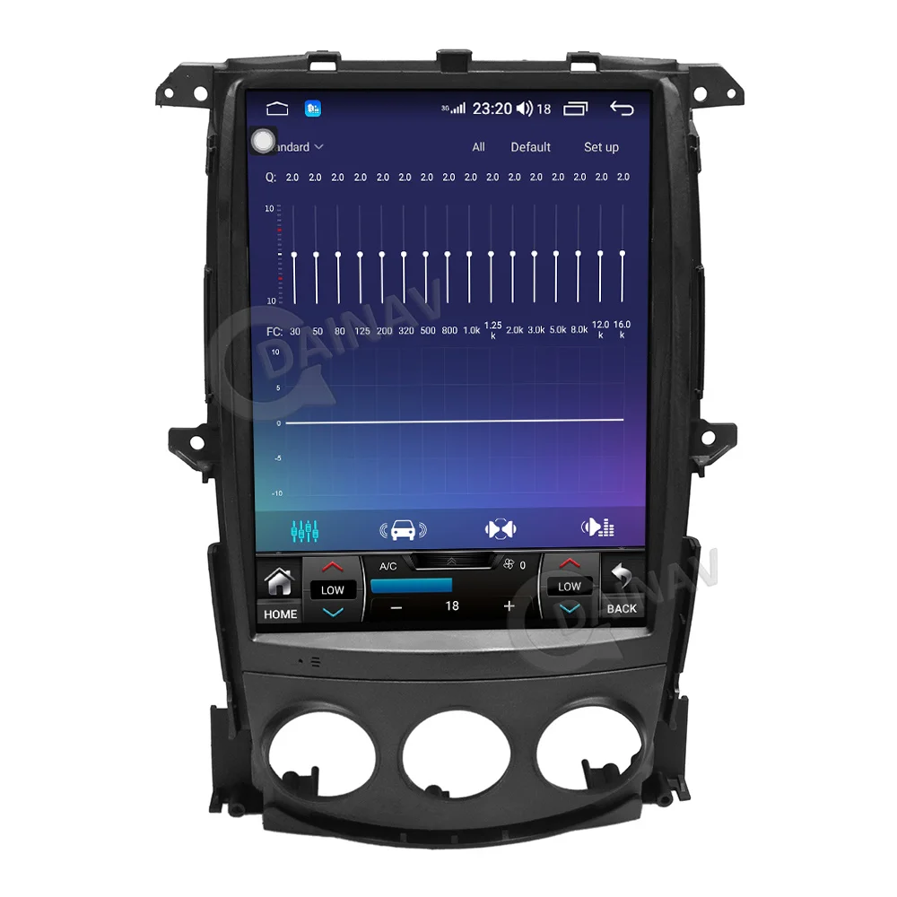 Автомобильный GPS-навигатор на Android с вертикальным экраном 13 6 дюйма для Ford Explorer