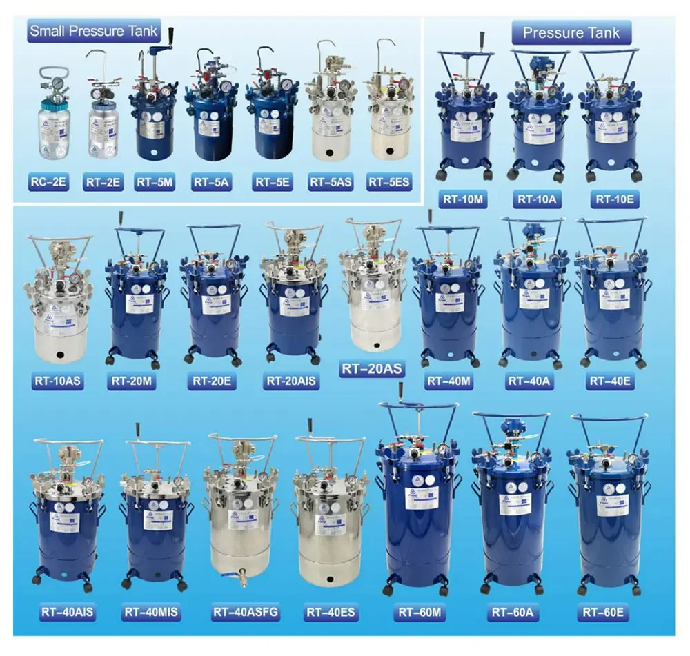 Prona 5 10 20 40 60 литров автоматическая воздушная мешалка резервуар для краски сосуд