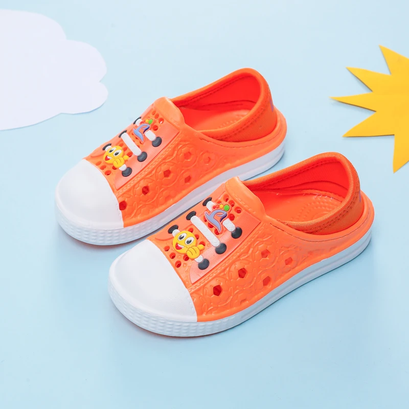 Children Kids Girl Sandals Mules Clogs Sport Causual Shoes Garden Slippers Crocks For Girl EU24 25 26 27 28 29 30 31 32 33 34 35