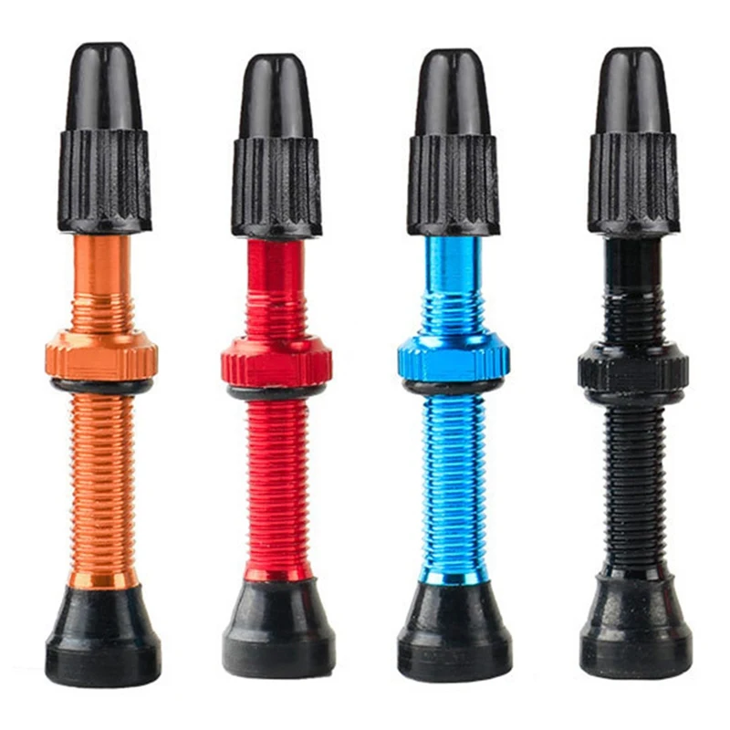 

1 шт. велосипедный 40 мм клапан для совместимых бескамерных шин для дорожного горного велосипеда медный сердечник из сплава бескамерный герм...